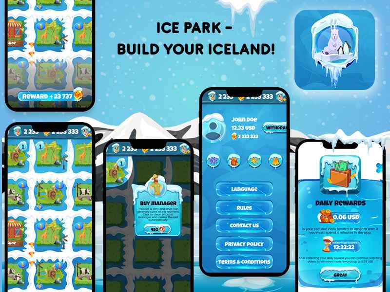 Ice Park - Build your Iceland!