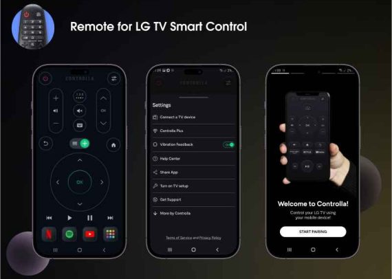 Remote for LG TV Smart Control