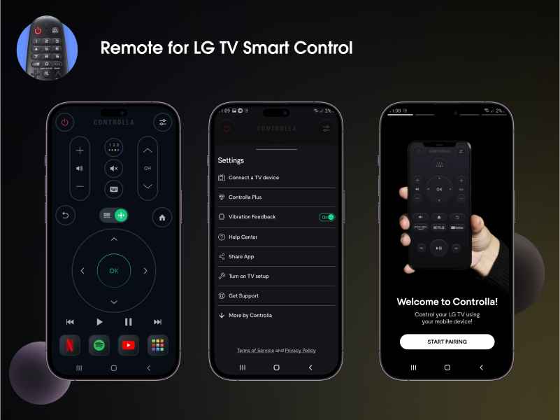 Remote for LG TV Smart Control