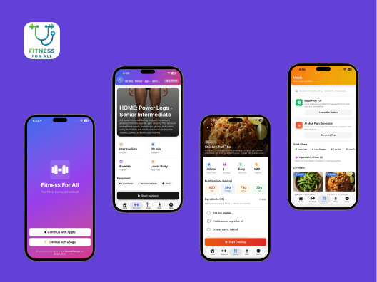 Fitness For All App