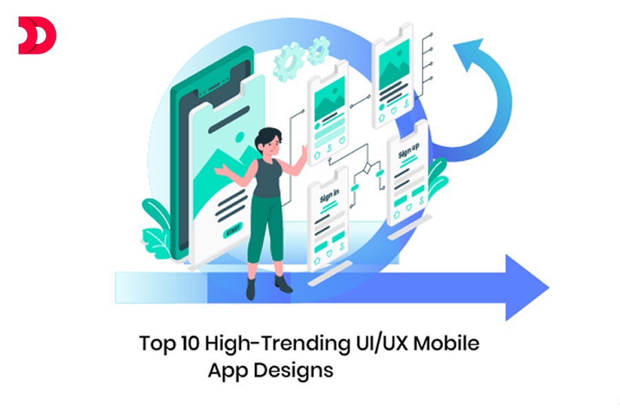 Top 10 High-Trending UI/UX Mobile App Designs In 2026!