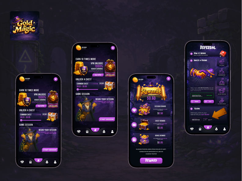Gold & Magic – Earn Money