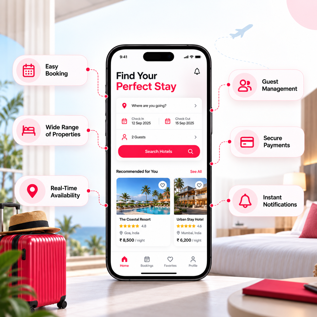 Hotel Booking App Development Company