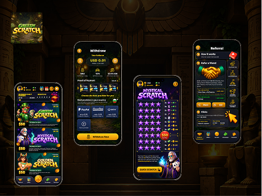Scratch Cards – Earn Money
