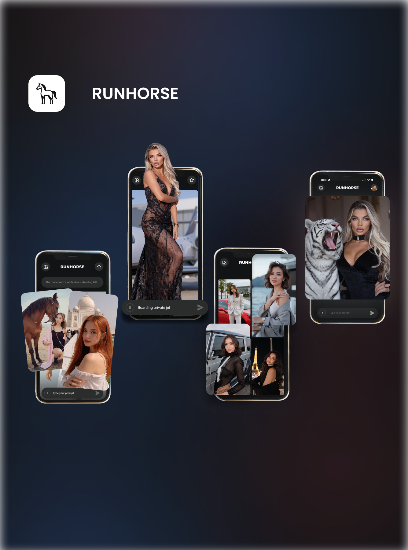 RUNHORSE – AI Photo Generator