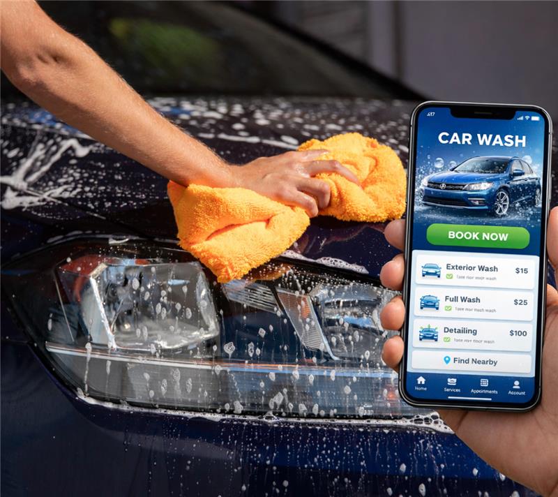 Choose Our Car Wash App Development