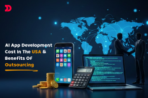 AI App Development Cost in the USA & Benefits of Outsourcing