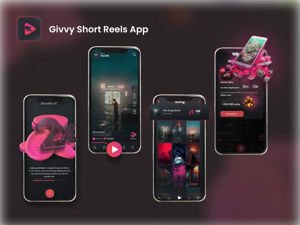 Givvy Short Reels App